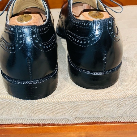 Giorgio Brutini Leather Brogue Cap Toe Oxfords. - Picture 4 of 14
